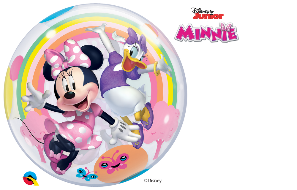Qualatex Deco Bubble - Minnie Mouse Fun