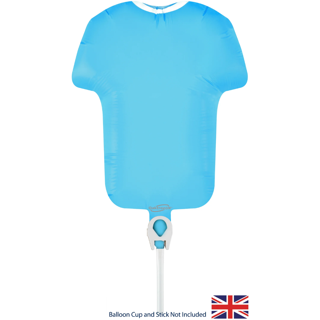 Oaktree Sports Shirt Light Blue Metallic