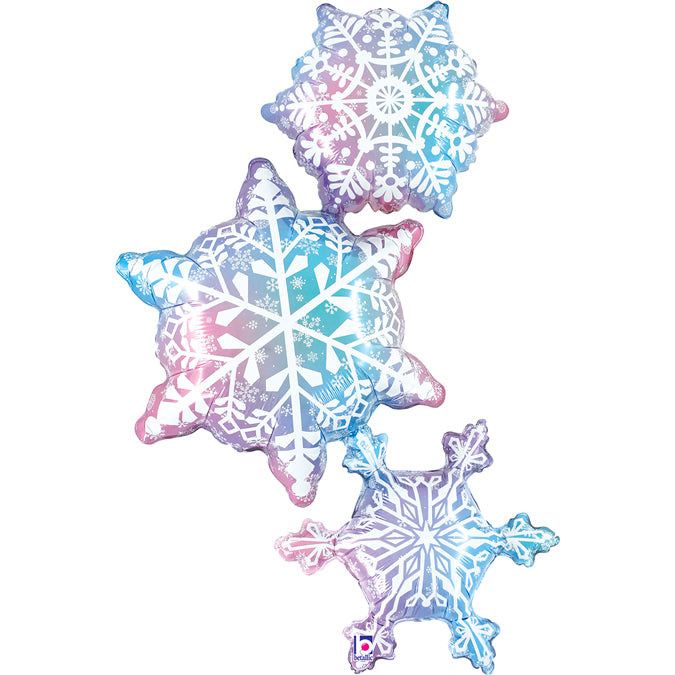 Grabo Foil Snowflake Trio