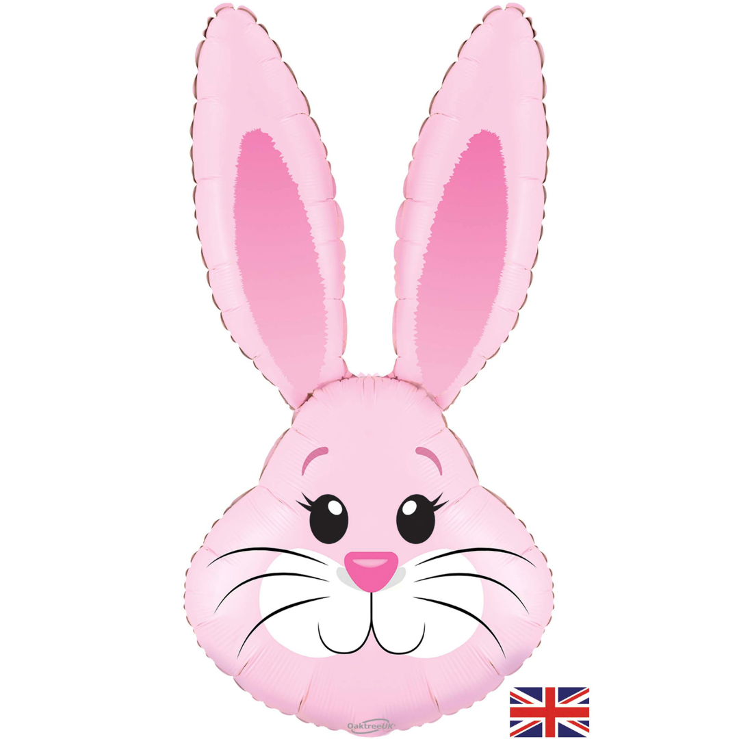 Oaktree Metallic Pink Cute Rabbit Foil