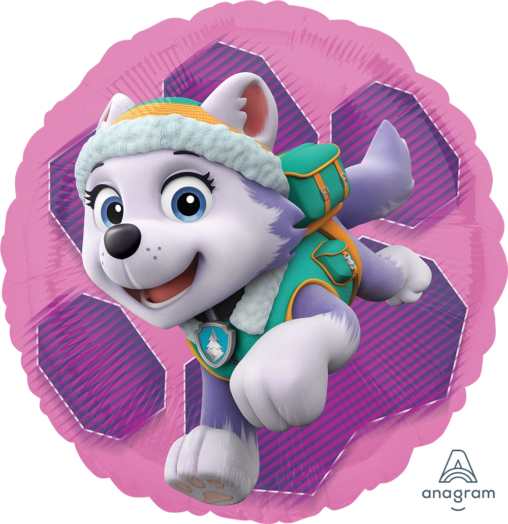 Anagram MiniShape Paw Patrol Pink Skye & Everest Foil