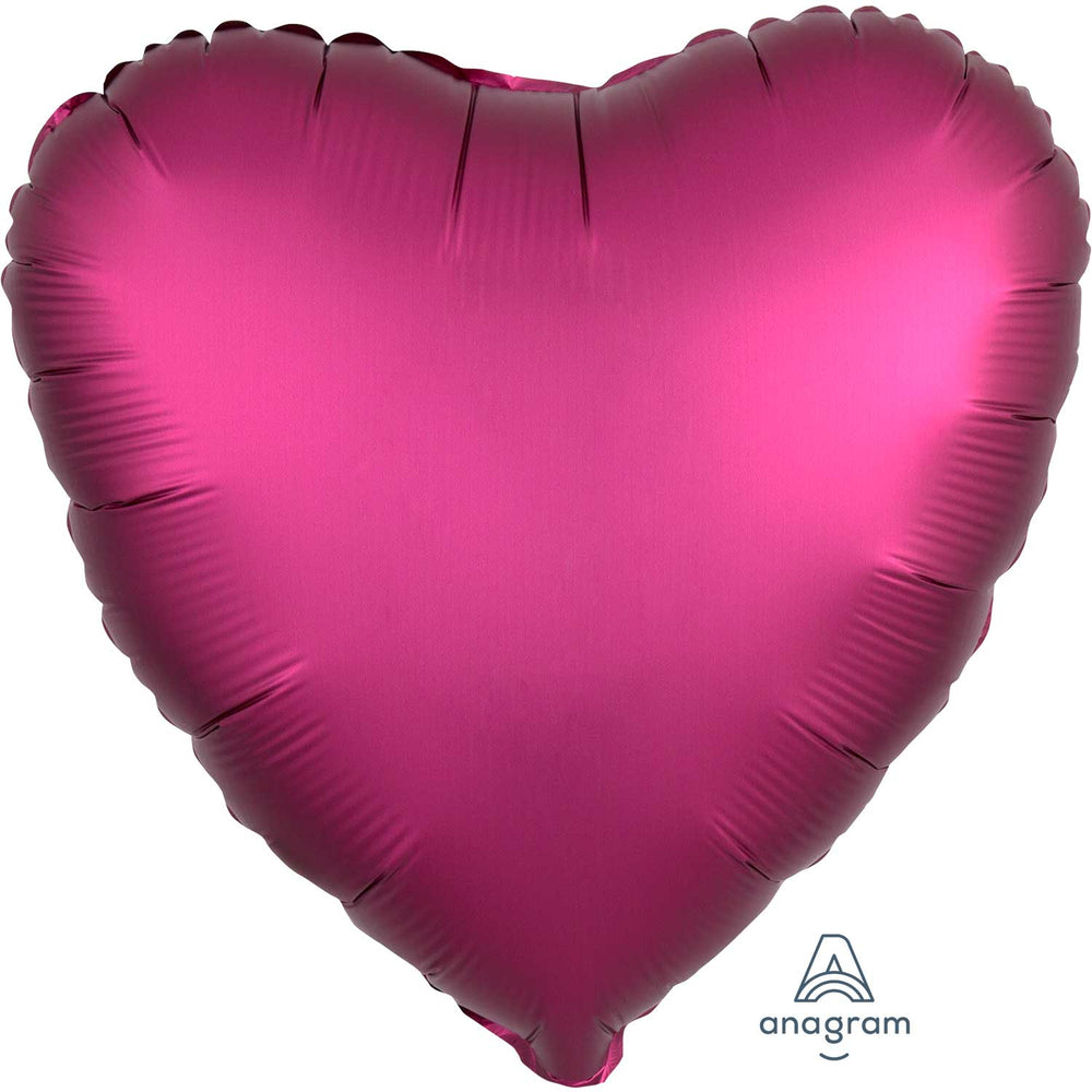 Anagram Pomegranate Heart Satin Luxe Standard HX Foil