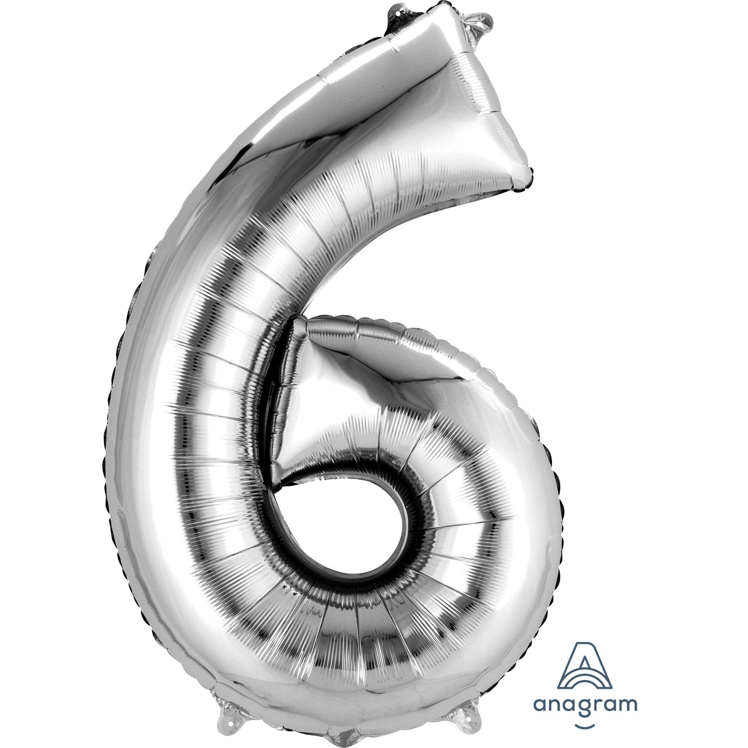 Anagram SuperShape Anagram Silver Foil Numbers 0-9