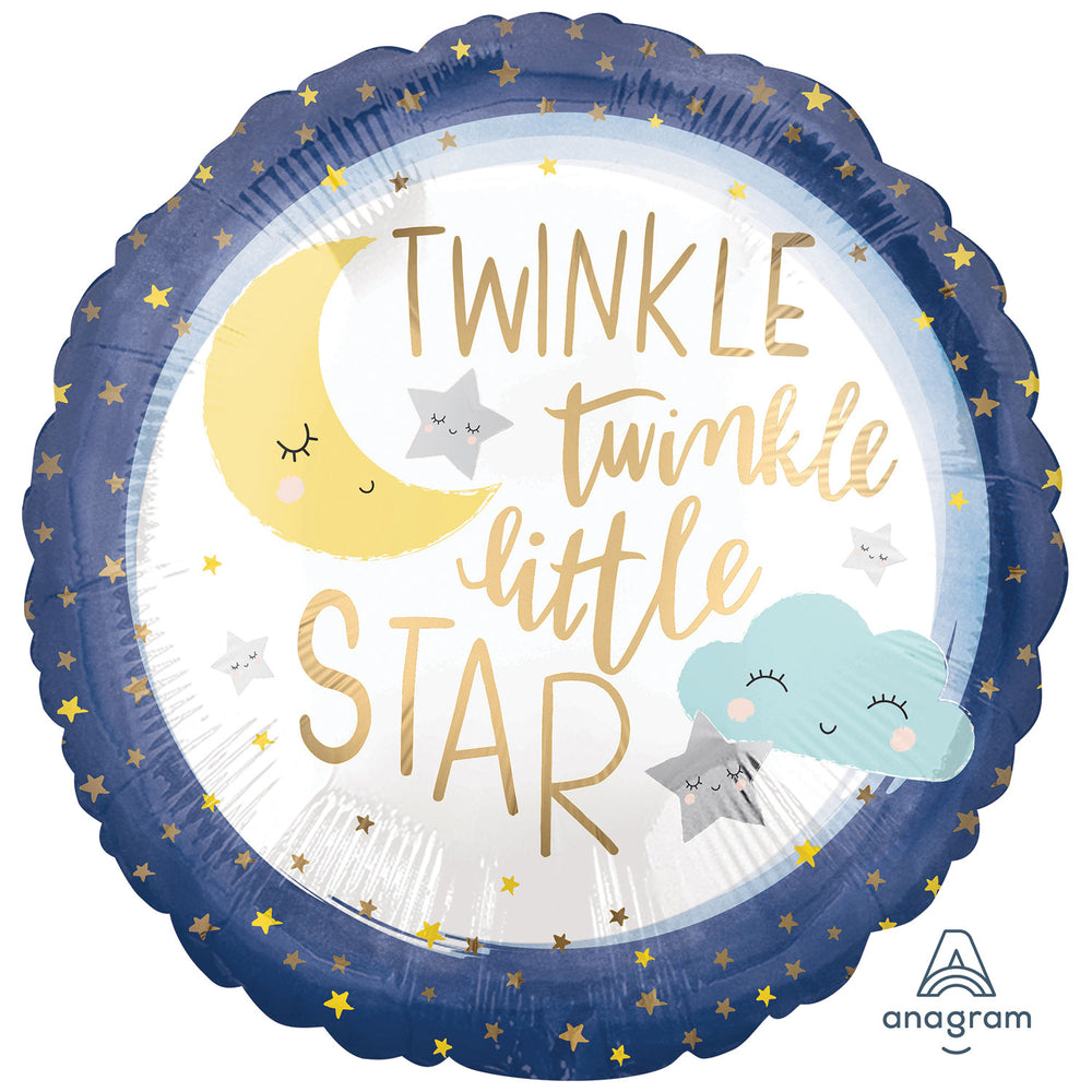 Anagram Twinkle Little Star Standard Satin XL Foil