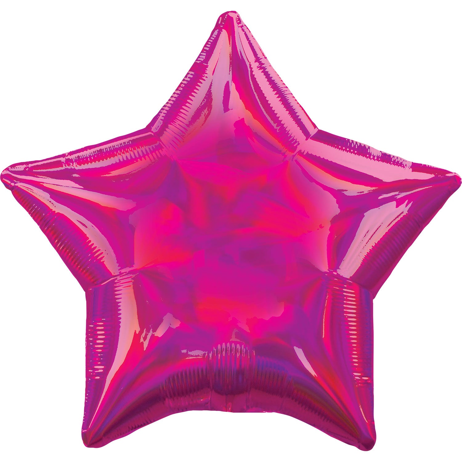 Anagram Magenta Iridescent Star Standard HX Foil