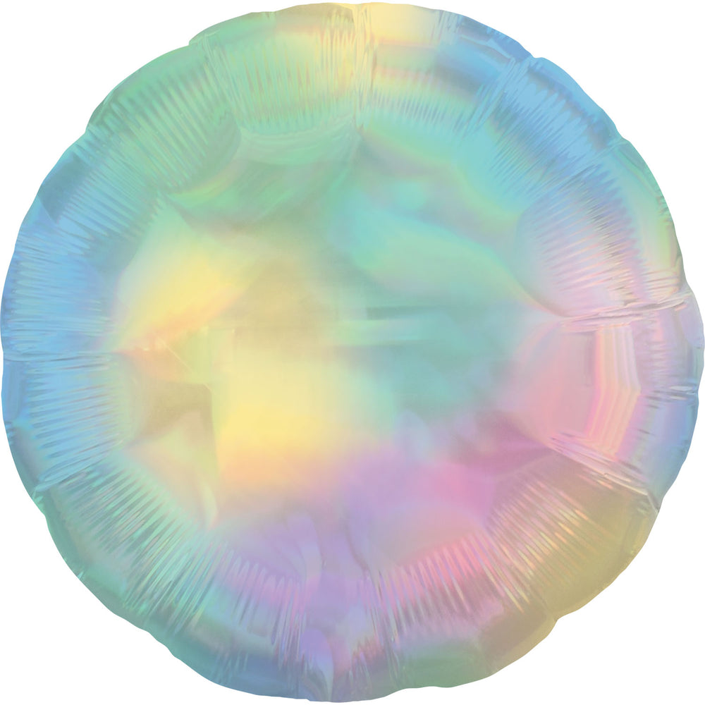 Anagram Pastel Rainbow Iridescent Circle Standard HX Foil