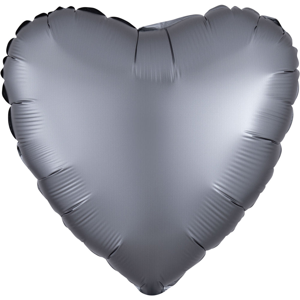 Anagram Graphite Heart Satin Luxe Standard HX Foil