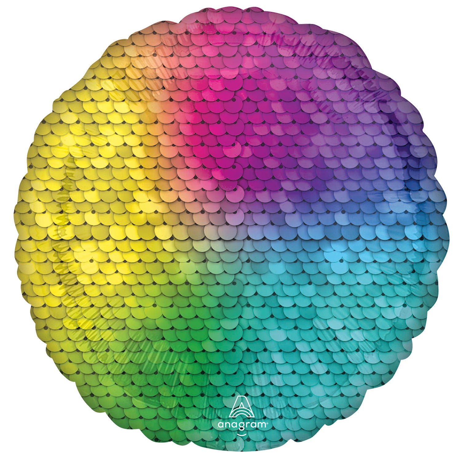 Anagram Rainbow Sequins Standard HX Foil