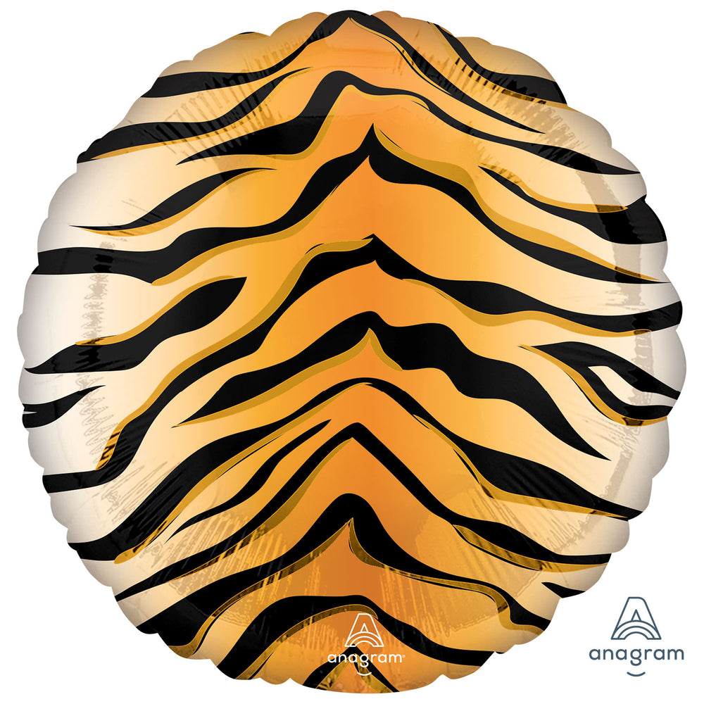 Anagram Animalz Tiger Print Standard Foil