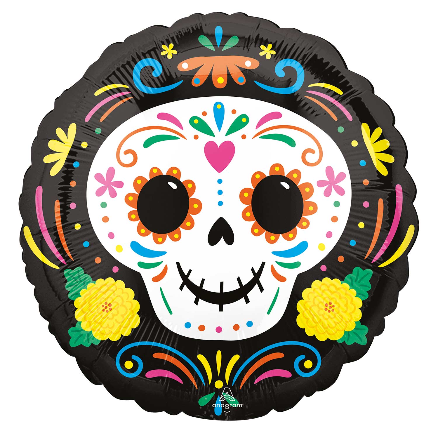 Anagram Day of the Dead Skull Standard HX Foil