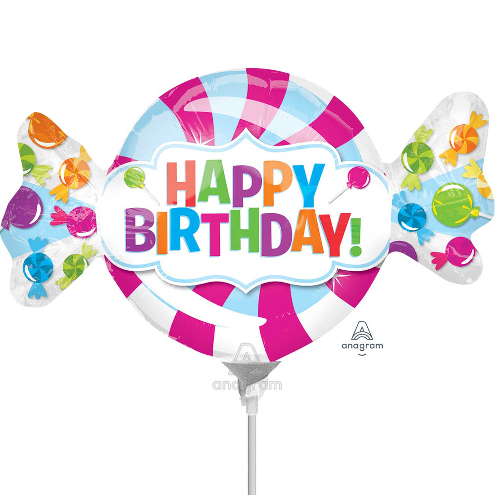 Anagram MiniShape Sweetshop Birthday Foil