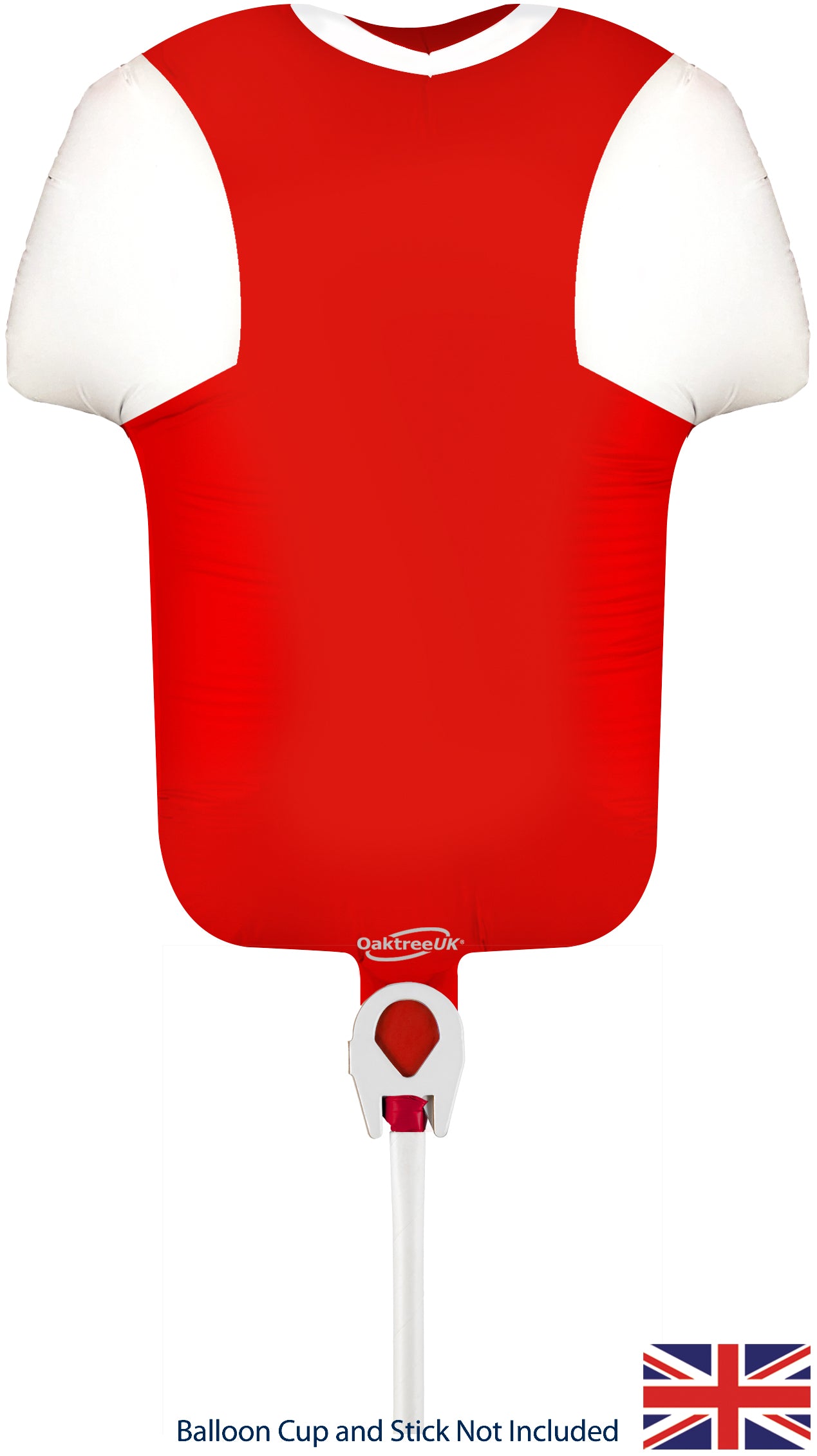 Oaktree Sports Shirt Red/White Metallic