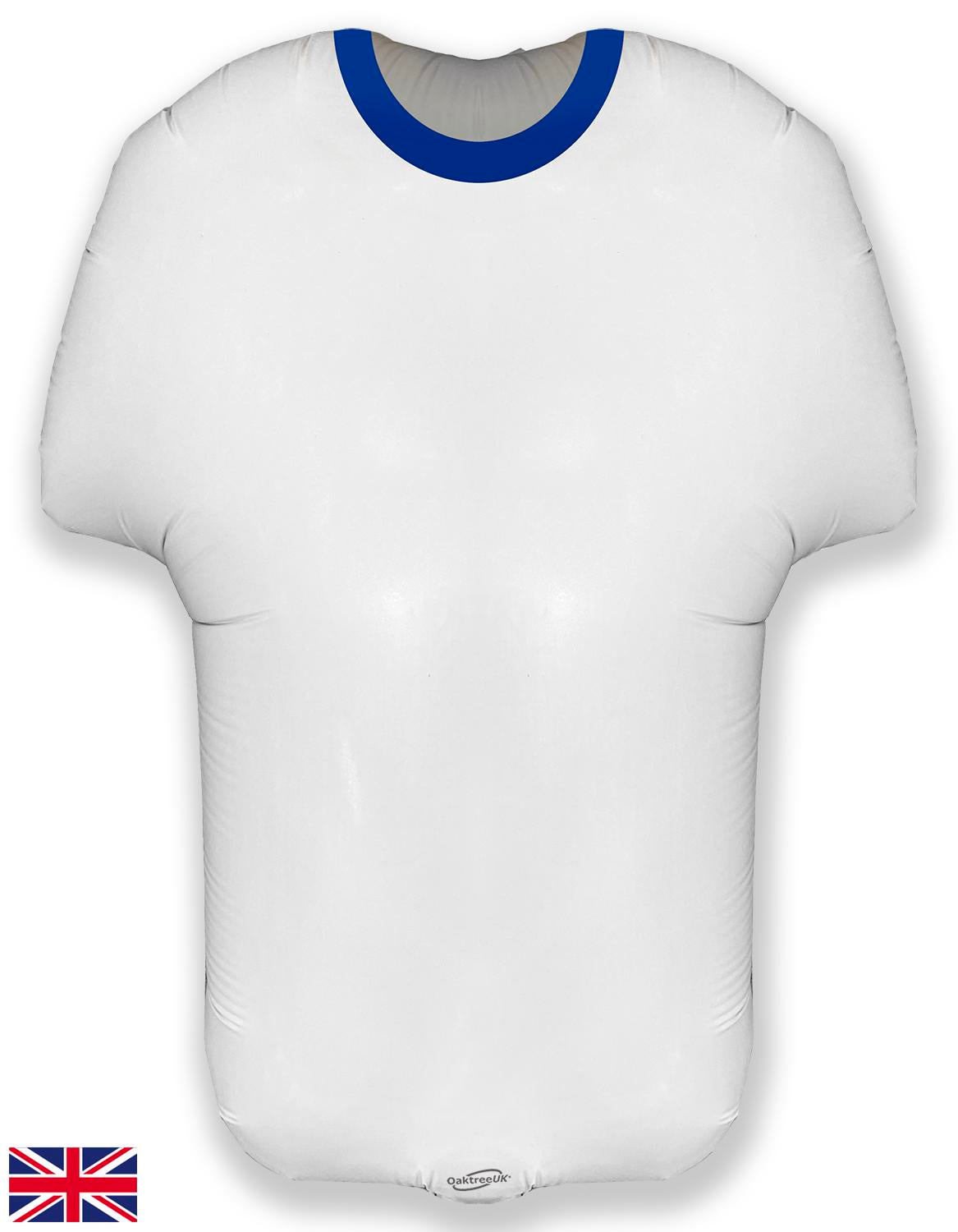 Oaktree Sports Shirt White/Blue Metallic