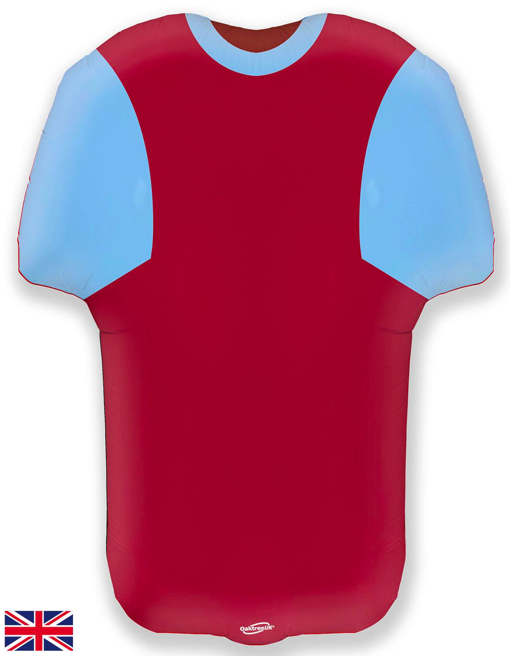 Oaktree Sports Shirt Blue/Claret Metallic