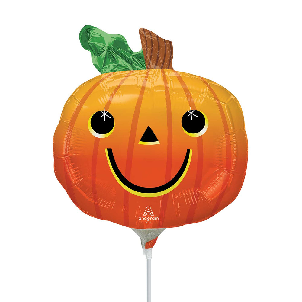 Anagram MiniShape Smiley Pumpkin Foil