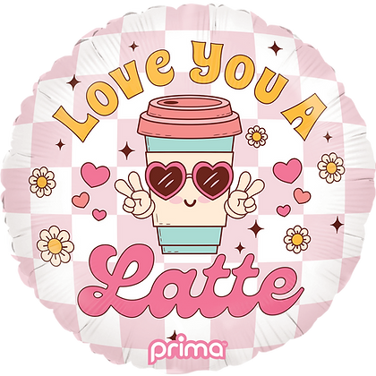 Prima Round Love You A Latte