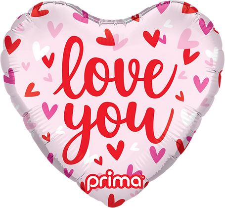 Prima Love You Confetti Heart