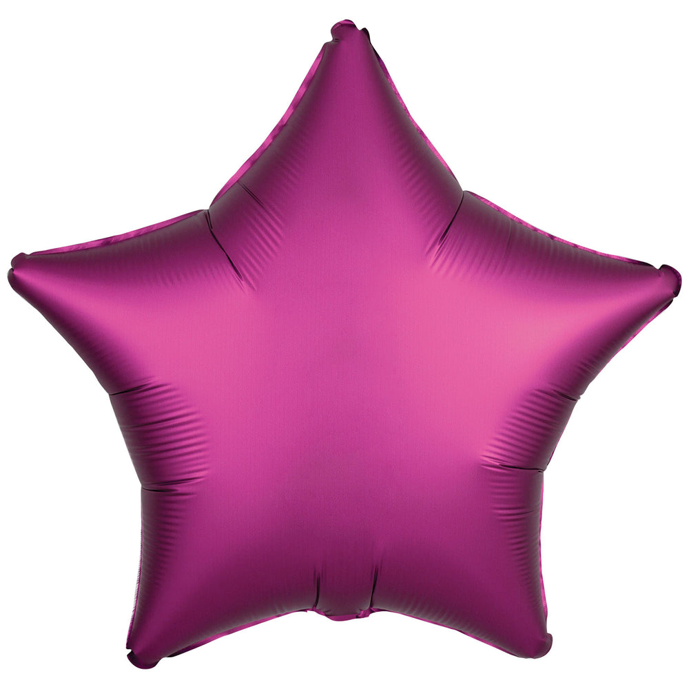 Amscan Metallic Fuchsia Star Foil