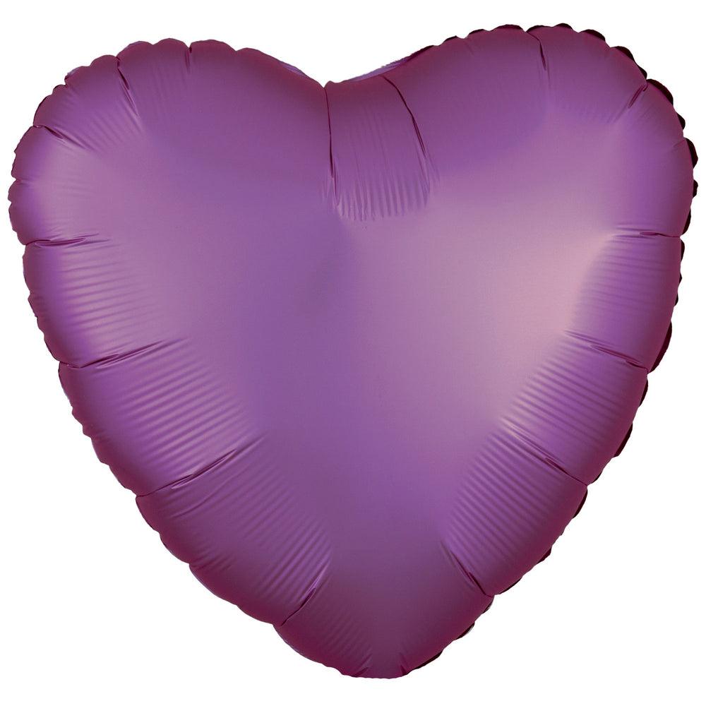 Amscan Silk Lustre Flamingo Heart Foil