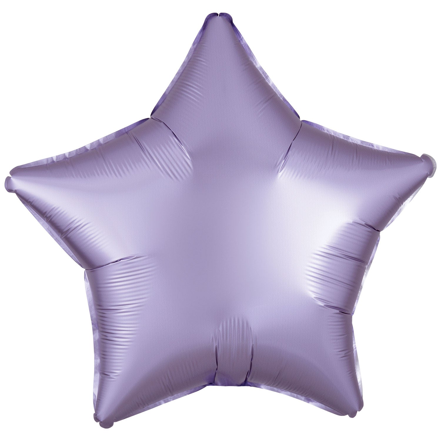 Amscan Silk Lustre Pastel Lilac Star Foil