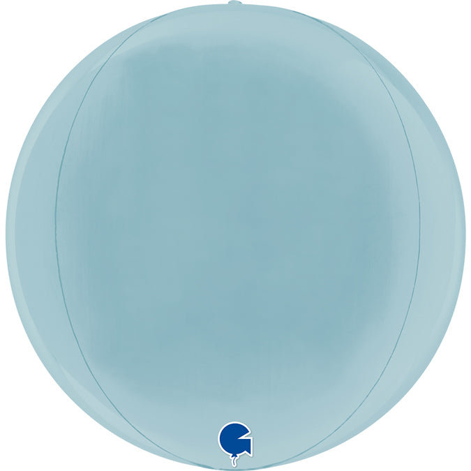 Grabo Pastel Blue Globe Foil