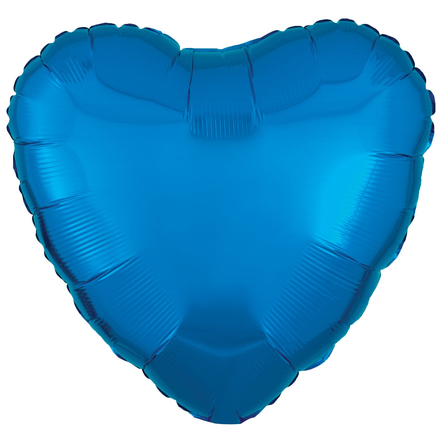 Amscan Metallic Blue Heart Foil