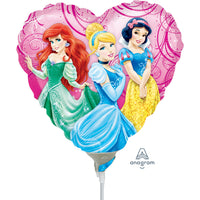 Anagram MiniShape Disney Princess Garden Heart Foil