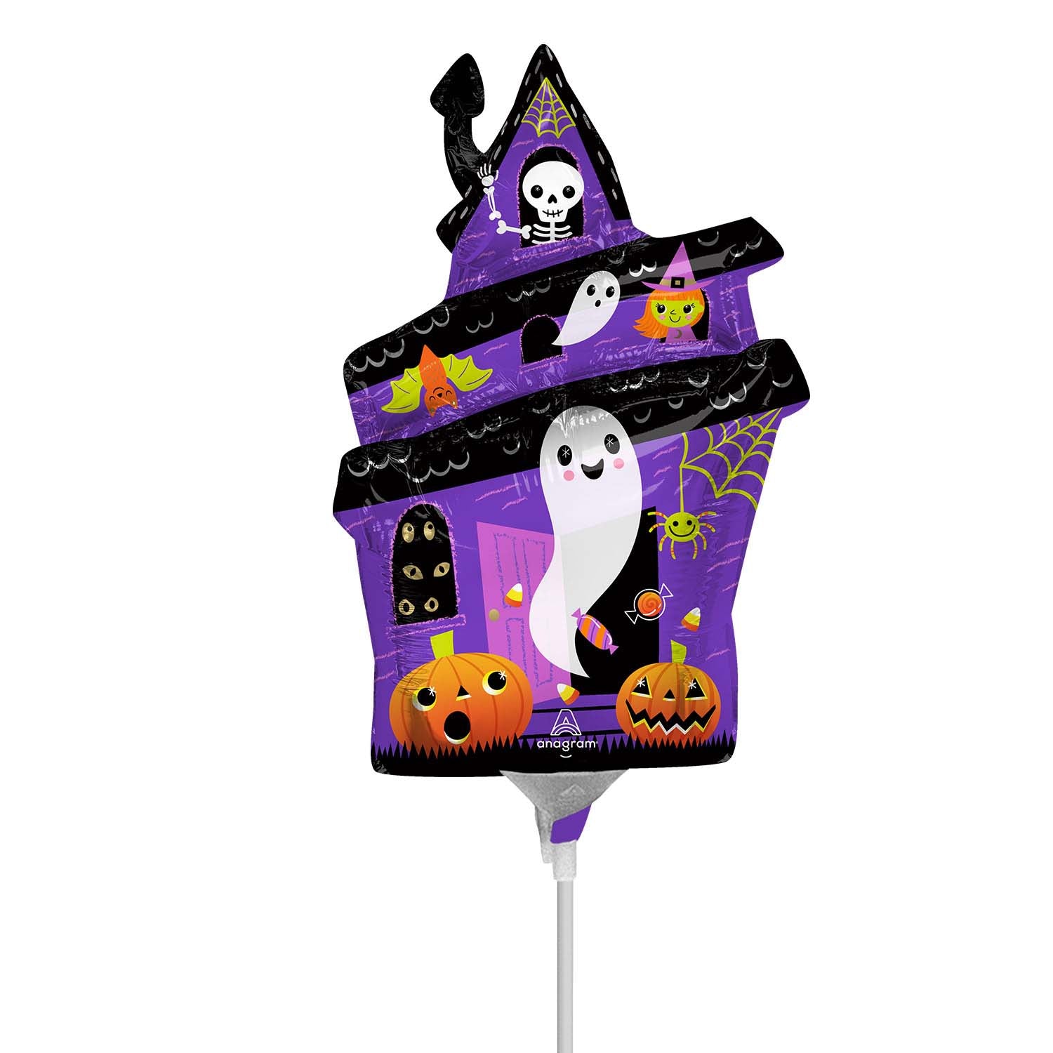 Anagram MiniShape Halloween Haunted House Foil