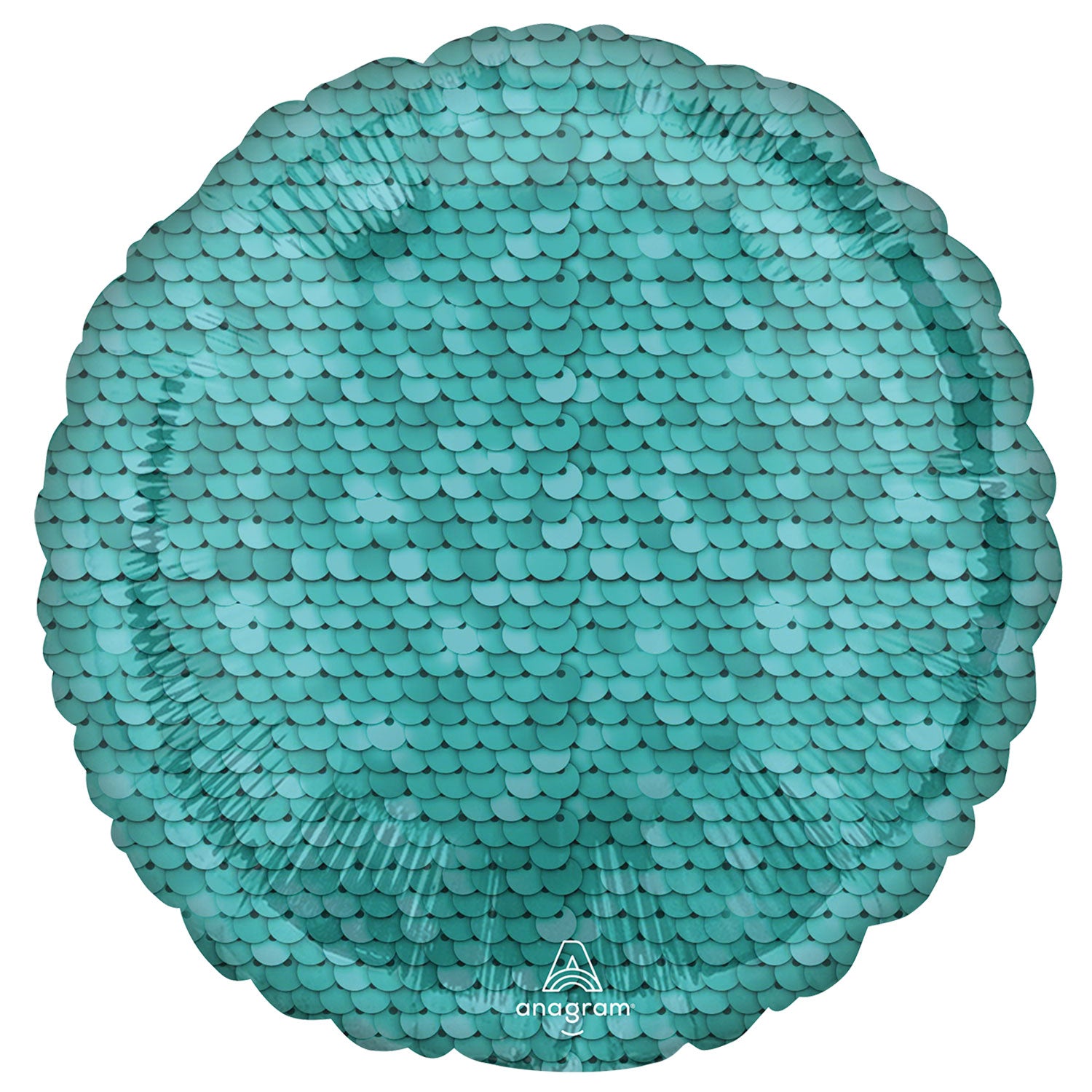 Anagram Ocean Blue Sequins Standard HX Foil