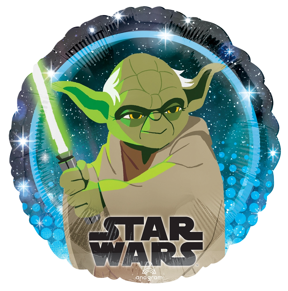 Anagram Star Wars Galaxy Yoda Foil