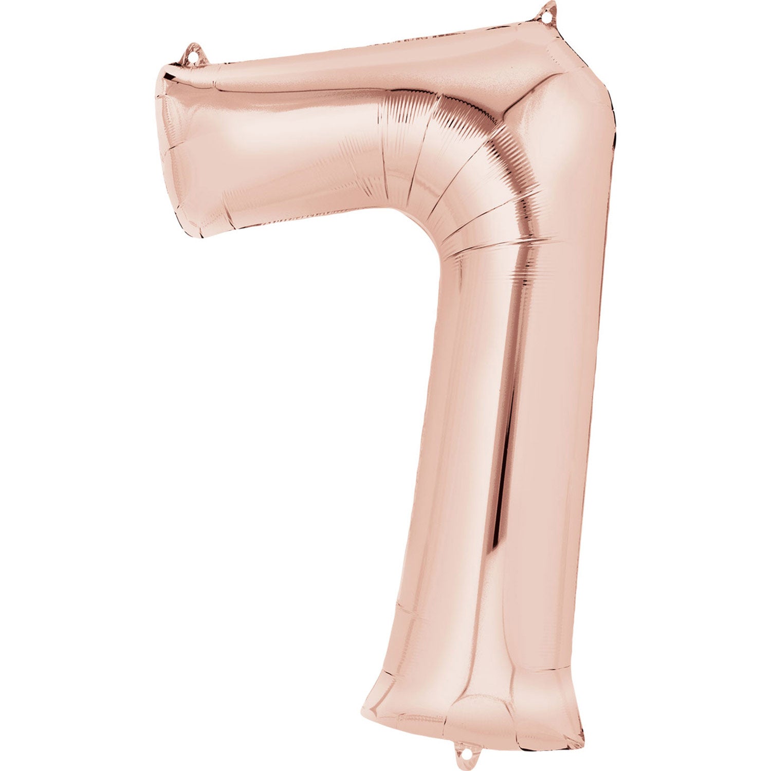 Anagram SuperShape Anagram Rose Gold Foil Numbers 7