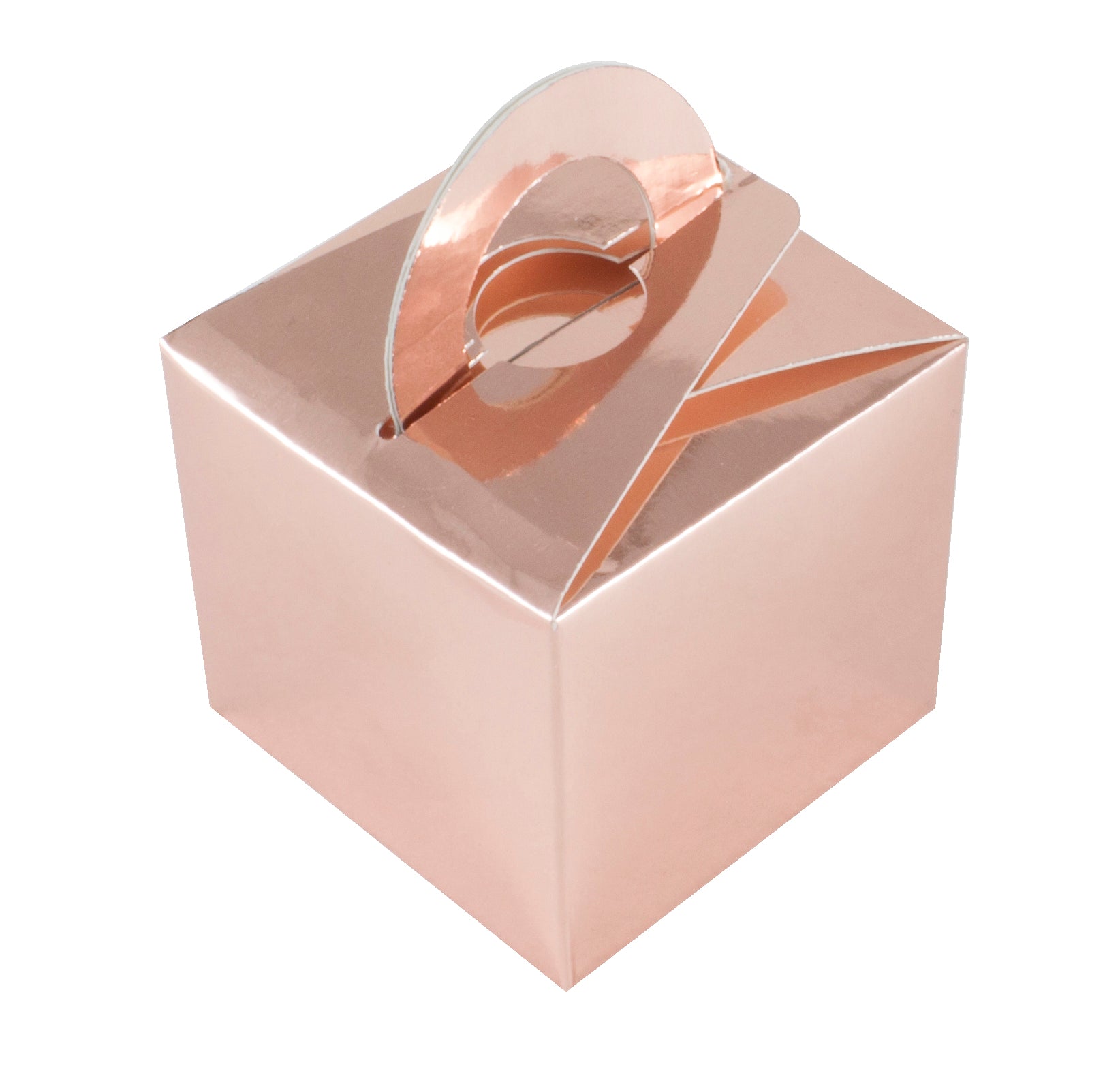 Balloon Weight Boxes - Metallic Rose Gold