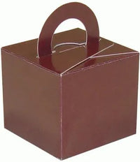 Balloon Weight Boxes - chocolate