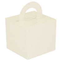 Balloon Weight Boxes -ivory