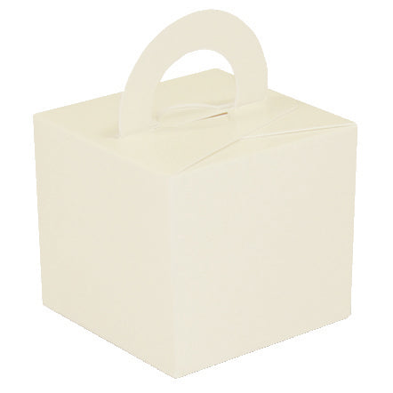 Balloon Weight Boxes -ivory