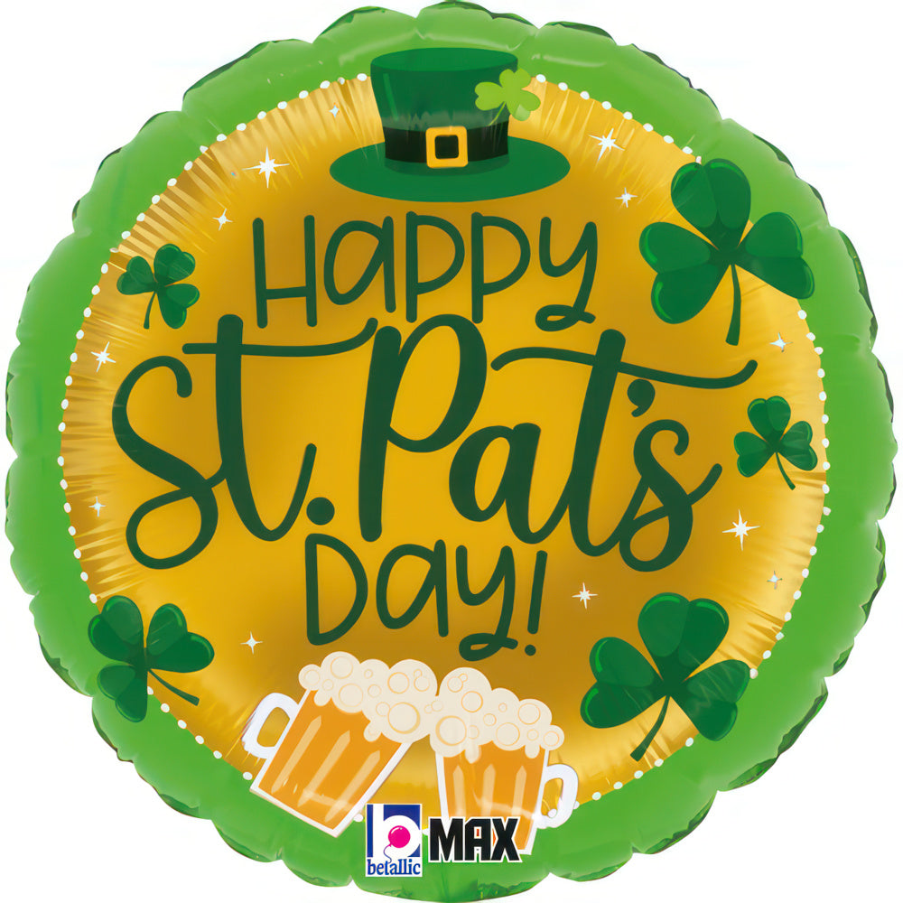 Betallic St Pats Beer & Shamrock Foil