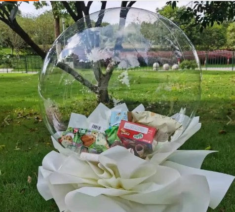 Clear Super Wide Neck 30" Bobo Bubble Balloon - Unpackaged_1