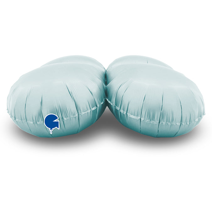 Grabo Balloon Base - Satin Pastel Blue