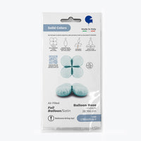 Grabo Balloon Base - Satin Pastel Blue 1