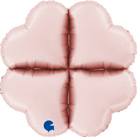Grabo Balloon Base - Satin Pastel Pink hearts