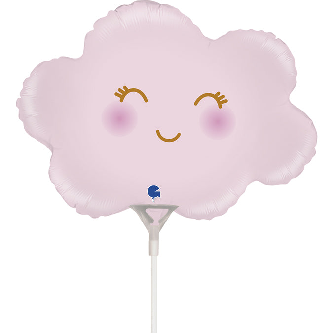 Grabo Cloudy Satin Pastel Pink mini Foil