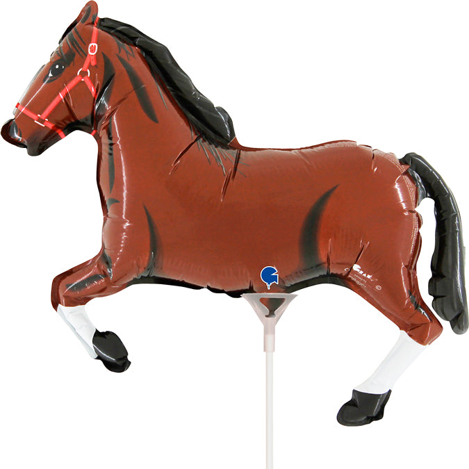 Grabo Mini Horse Foil dark brown