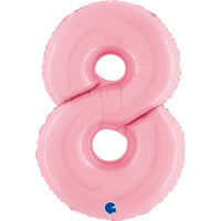 Grabo Pastel Pink Foil Numbers 8