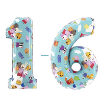 Grabo Peppa Pig Foil Numbers