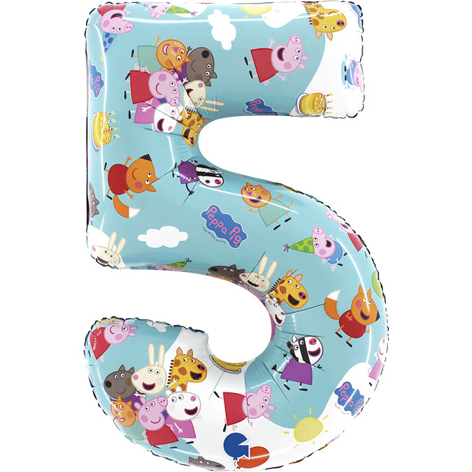 Grabo Peppa Pig Foil Numbers_5