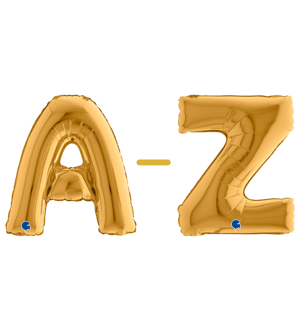 Grabo Mini Gold Foil Letters A-Z