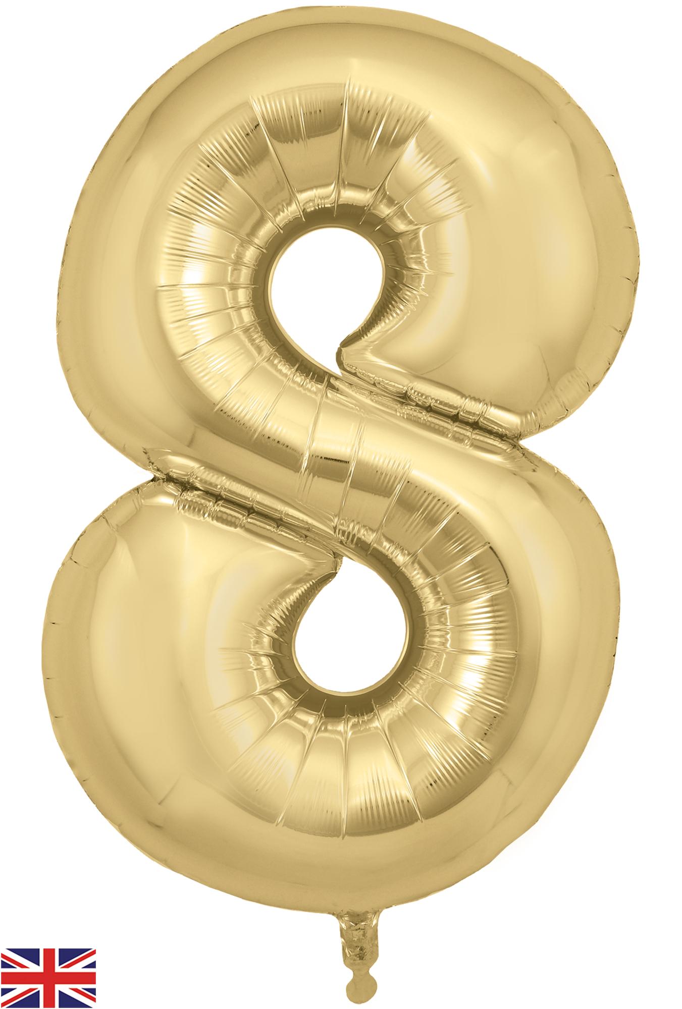 Oaktree_Gold_Silk_Foil_Numbers_8