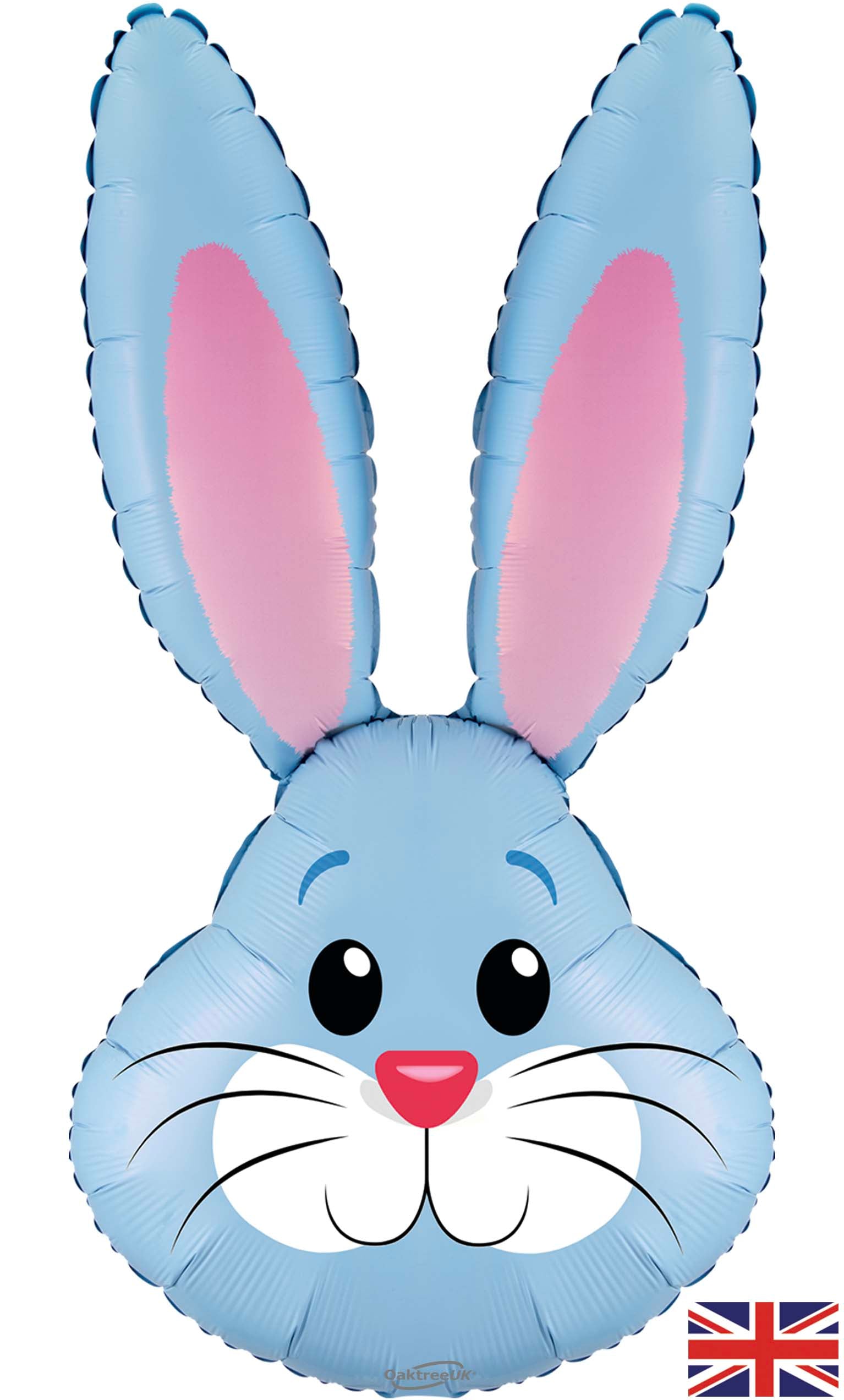 Oaktree Metallic Blue Cute Rabbit Foil