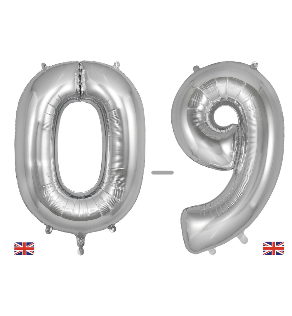 Oaktree Silver Foil Numbers 0-9