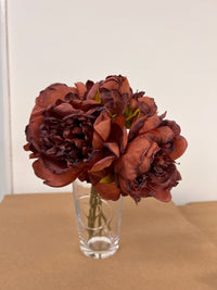 Orange Dried Look Peonies_2